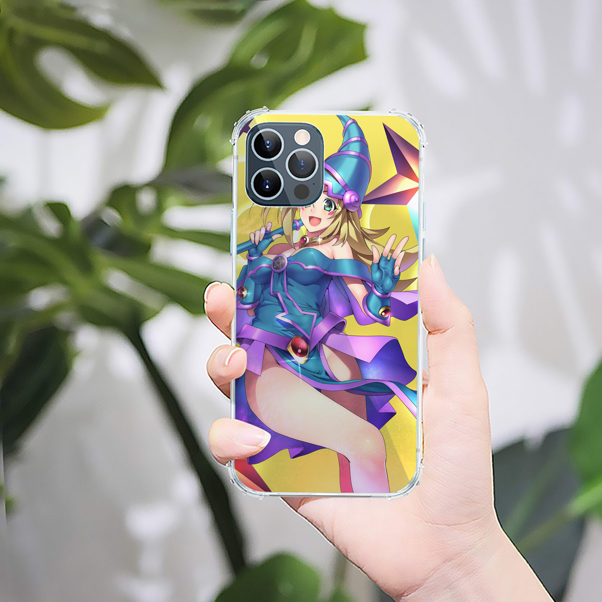（画像用） 遊☆戯☆王 Yu-Gi-Oh! 【iPhone 12シリーズ対応】透明スマホケース（クリアソフトケース）
